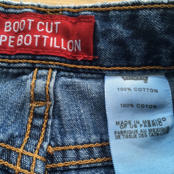 Levi’s Cropped Women’s Bootcut Jeans - Picture 5 of 6